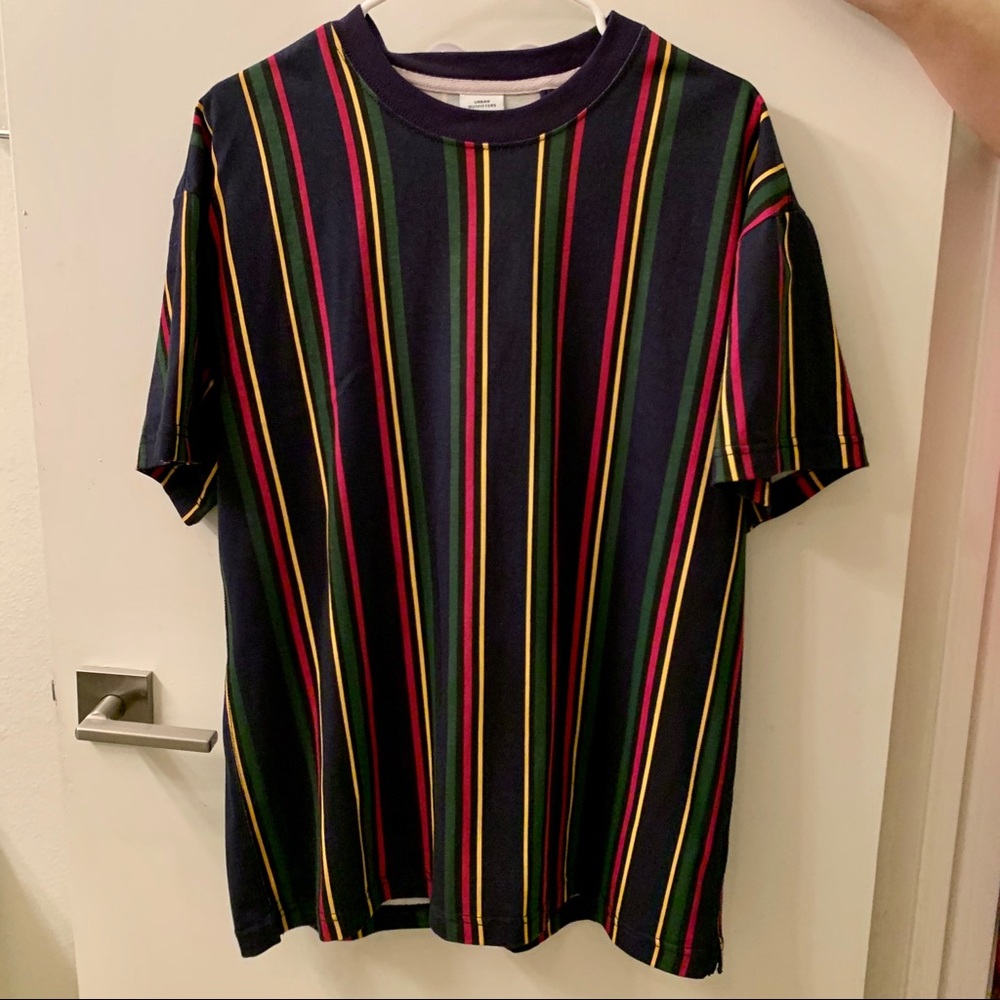 Urban Outfitters Vertical stripe t-shirt.